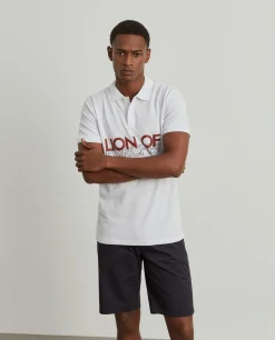 LION OF PORCHES Polos^Polo piqué slim fit