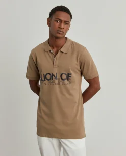 LION OF PORCHES Polos^Polo piqué slim fit