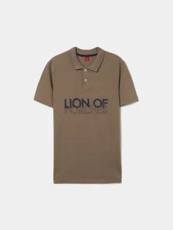 LION OF PORCHES Polos^Polo piqué slim fit