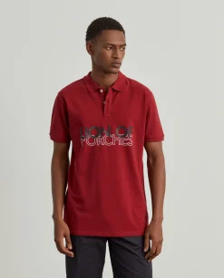 LION OF PORCHES Polos^Polo piqué slim fit