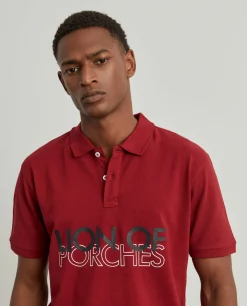 LION OF PORCHES Polos^Polo piqué slim fit