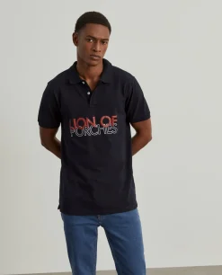 LION OF PORCHES Polos^Polo piqué slim fit