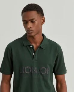 LION OF PORCHES Polos^Polo piqué slim fit