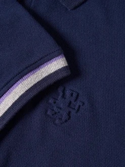 LION OF PORCHES Polos^Polo piqué slim fit com riscas