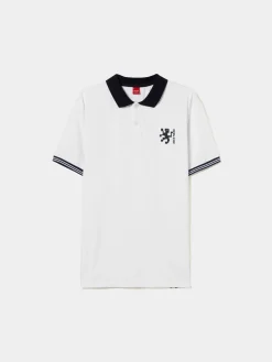 LION OF PORCHES Polos^Polo piqué slim fit em algodão