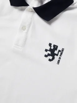 LION OF PORCHES Polos^Polo piqué slim fit em algodão