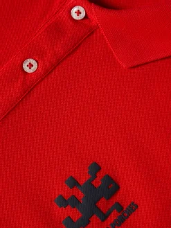 LION OF PORCHES Polos^Polo piqué slim fit em algodão