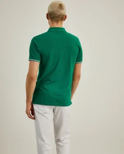LION OF PORCHES Polos^Polo piqué slim fit em algodão