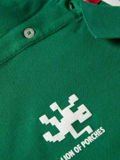 LION OF PORCHES Polos^Polo piqué slim fit em algodão