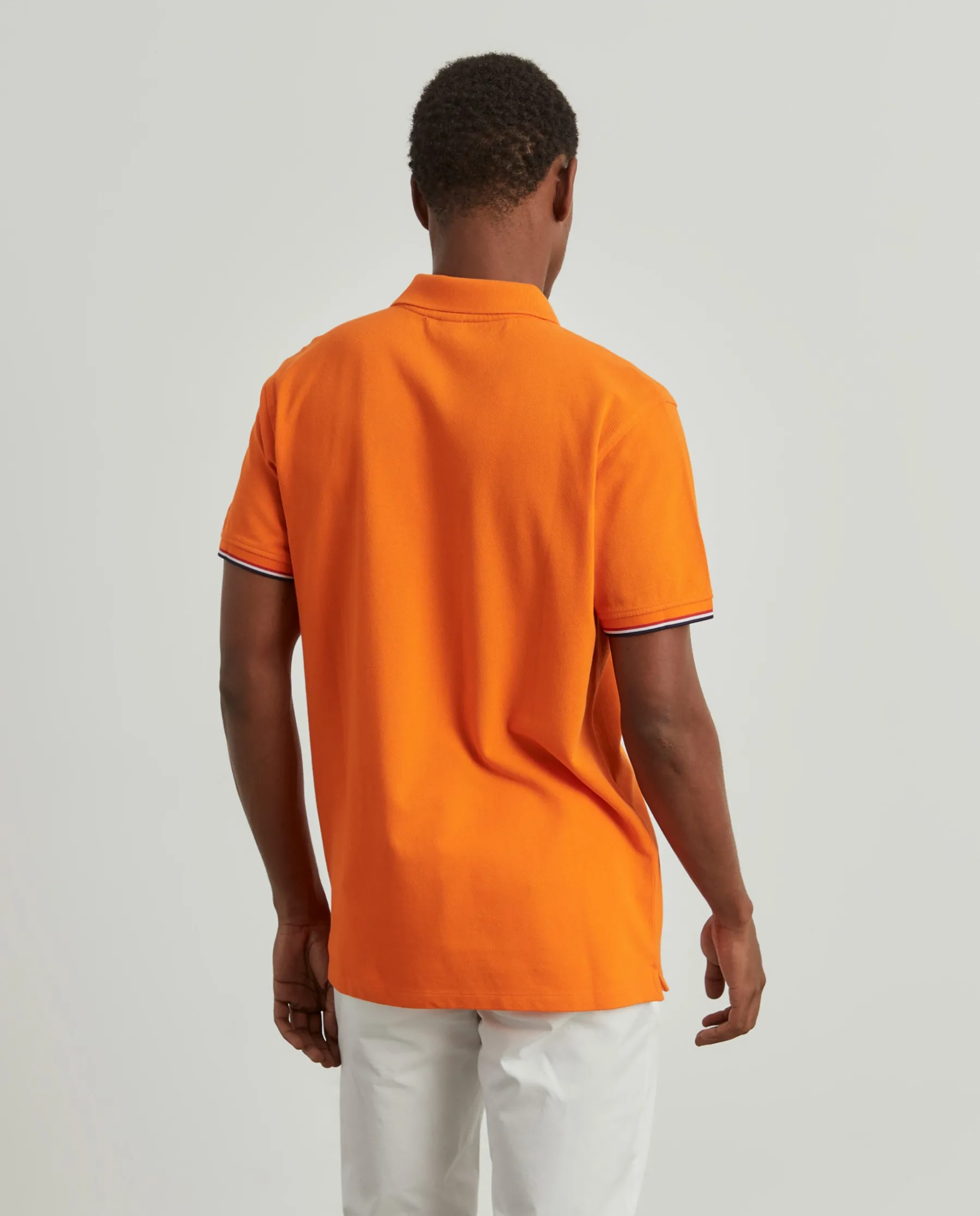 LION OF PORCHES Polos^Polo piqué slim fit em algodão