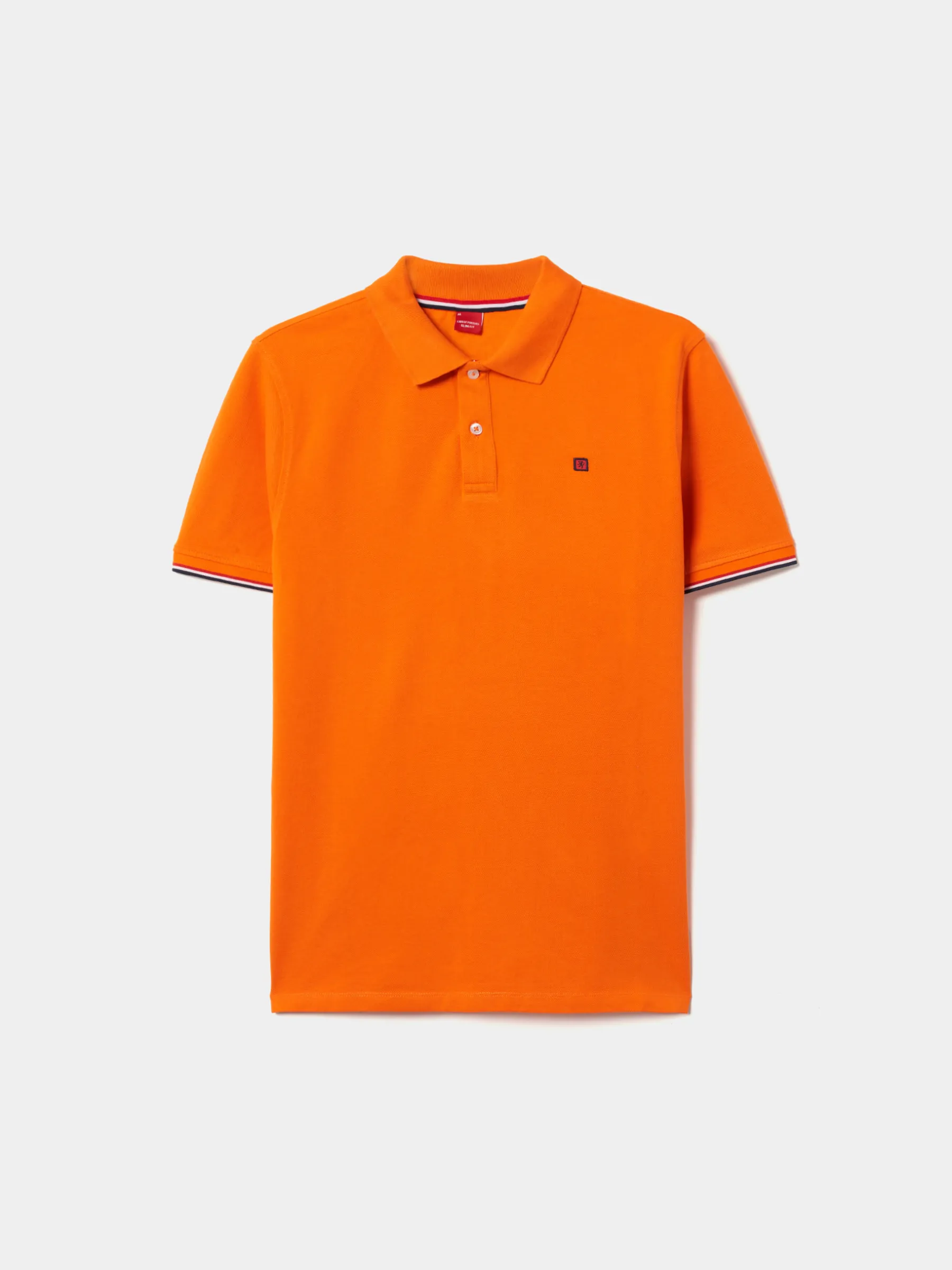 LION OF PORCHES Polos^Polo piqué slim fit em algodão