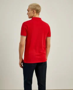 LION OF PORCHES Polos^Polo piqué slim fit em algodão