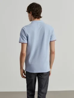 LION OF PORCHES Polos^Polo piqué slim fit em algodão