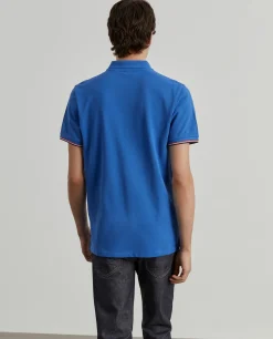 LION OF PORCHES Polos^Polo piqué slim fit em algodão