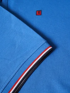 LION OF PORCHES Polos^Polo piqué slim fit em algodão