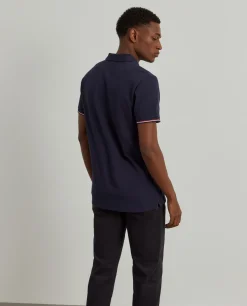 LION OF PORCHES Polos^Polo piqué slim fit em algodão