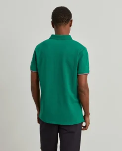 LION OF PORCHES Polos^Polo piqué slim fit em algodão