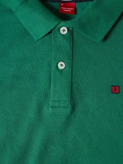 LION OF PORCHES Polos^Polo piqué slim fit em algodão