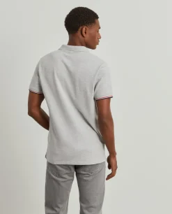 LION OF PORCHES Polos^Polo piqué slim fit em algodão