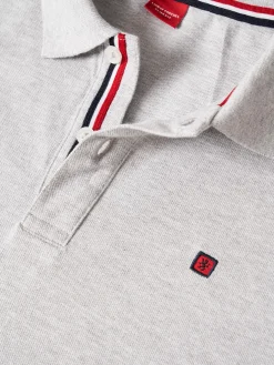LION OF PORCHES Polos^Polo piqué slim fit em algodão