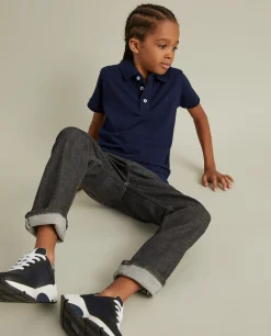 LION OF PORCHES Polos^Polo piqué slim fit em algodão