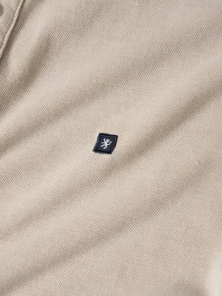 LION OF PORCHES Polos^Polo piqué slim fit garment dye