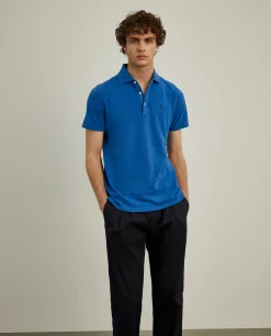 LION OF PORCHES Polos^Polo piqué slim fit garment dye