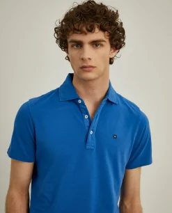 LION OF PORCHES Polos^Polo piqué slim fit garment dye