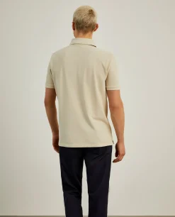LION OF PORCHES Polos^Polo piqué slim fit garment dye