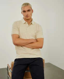 LION OF PORCHES Polos^Polo piqué slim fit garment dye