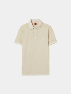 LION OF PORCHES Polos^Polo piqué slim fit garment dye