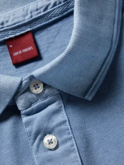 LION OF PORCHES Polos^Polo piqué slim fit garment dye