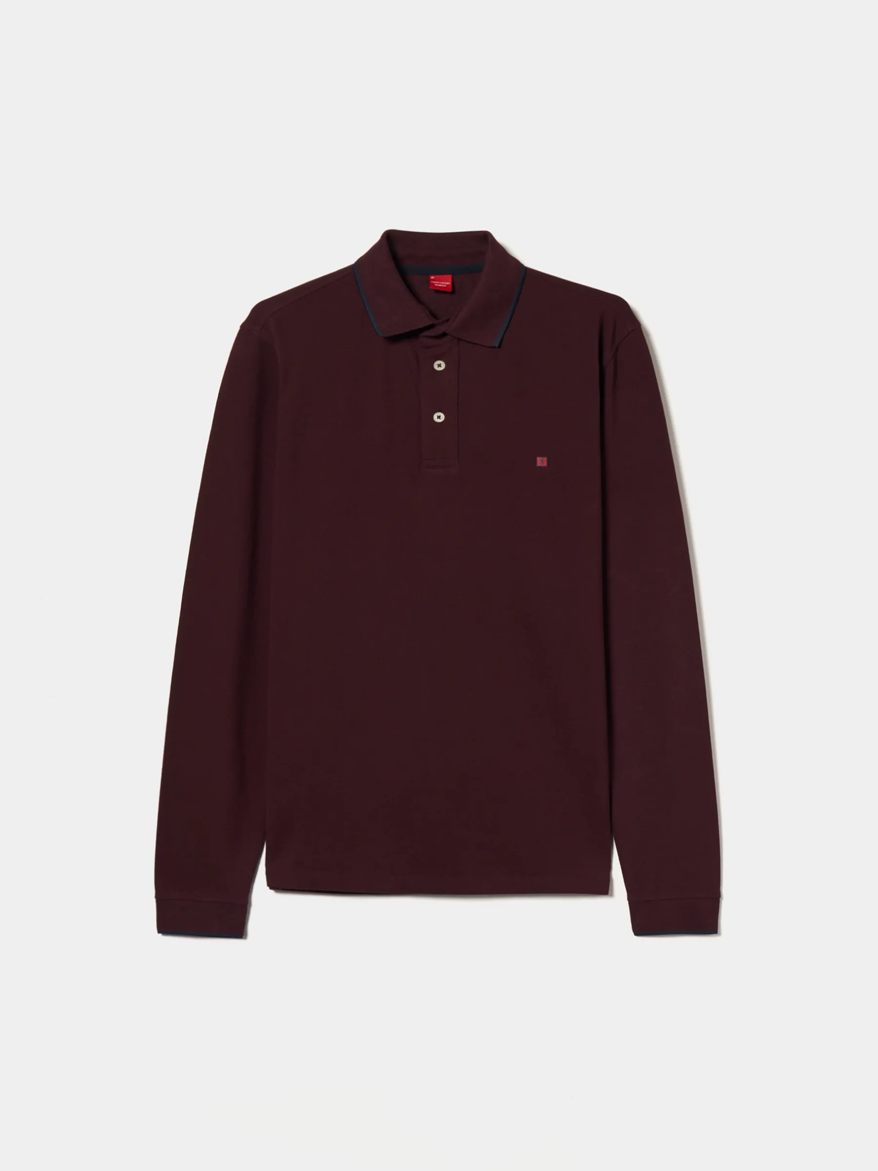 LION OF PORCHES Polos^Polo piqué slim fit manga comprida