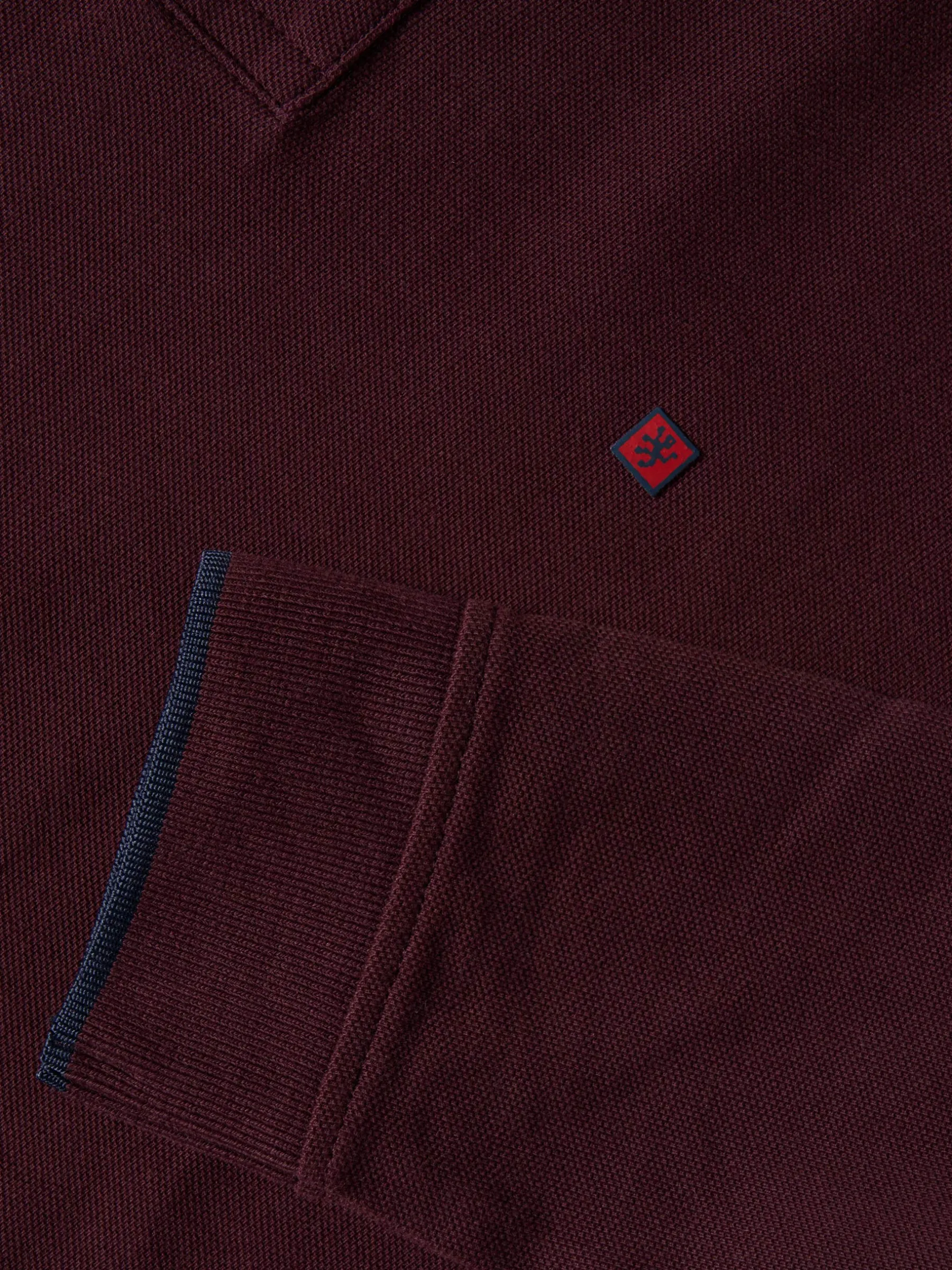 LION OF PORCHES Polos^Polo piqué slim fit manga comprida