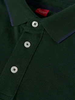 LION OF PORCHES Polos^Polo piqué slim fit manga comprida