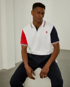 LION OF PORCHES Polos^Polo piqué slim fit tricolor