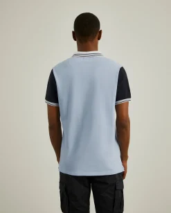 LION OF PORCHES Polos^Polo piqué slim fit tricolor