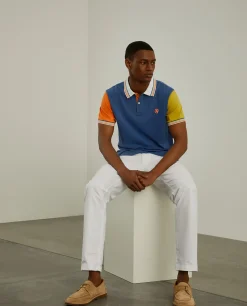 LION OF PORCHES Polos^Polo piqué slim fit tricolor