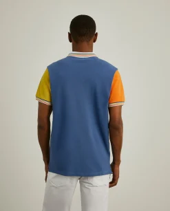 LION OF PORCHES Polos^Polo piqué slim fit tricolor