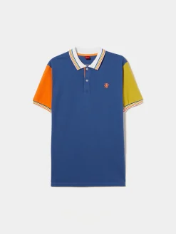 LION OF PORCHES Polos^Polo piqué slim fit tricolor