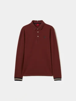 LION OF PORCHES Polos^Polo regular fit de manga comprida