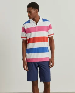 LION OF PORCHES Polos^Polo riscas em algodão premium quality