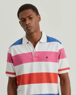 LION OF PORCHES Polos^Polo riscas em algodão premium quality