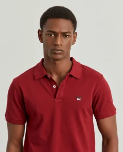 LION OF PORCHES Polos^Polo slim fit 100% algodão