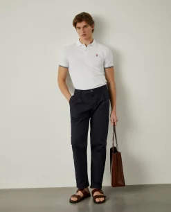 LION OF PORCHES Polos^Polo slim fit 100% algodão