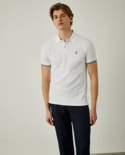 LION OF PORCHES Polos^Polo slim fit 100% algodão