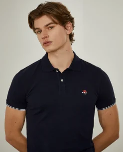 LION OF PORCHES Polos^Polo slim fit 100% algodão