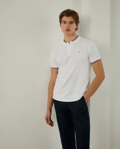 LION OF PORCHES Polos^Polo slim fit 100% algodão