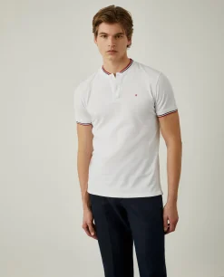 LION OF PORCHES Polos^Polo slim fit 100% algodão