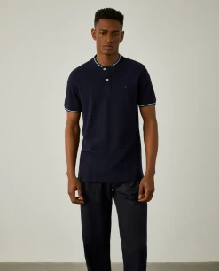 LION OF PORCHES Polos^Polo slim fit 100% algodão